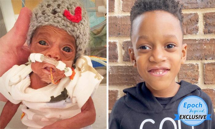 Preemie Born at 22 Weeks Was Given 20 Percent Chance of Survival, Now 5, Thriving, Wants to Become a Doctor