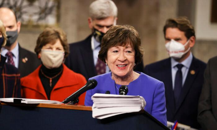 Susan Collins Joins Growing Group of Republicans Who Back $2,000 Stimulus Payments