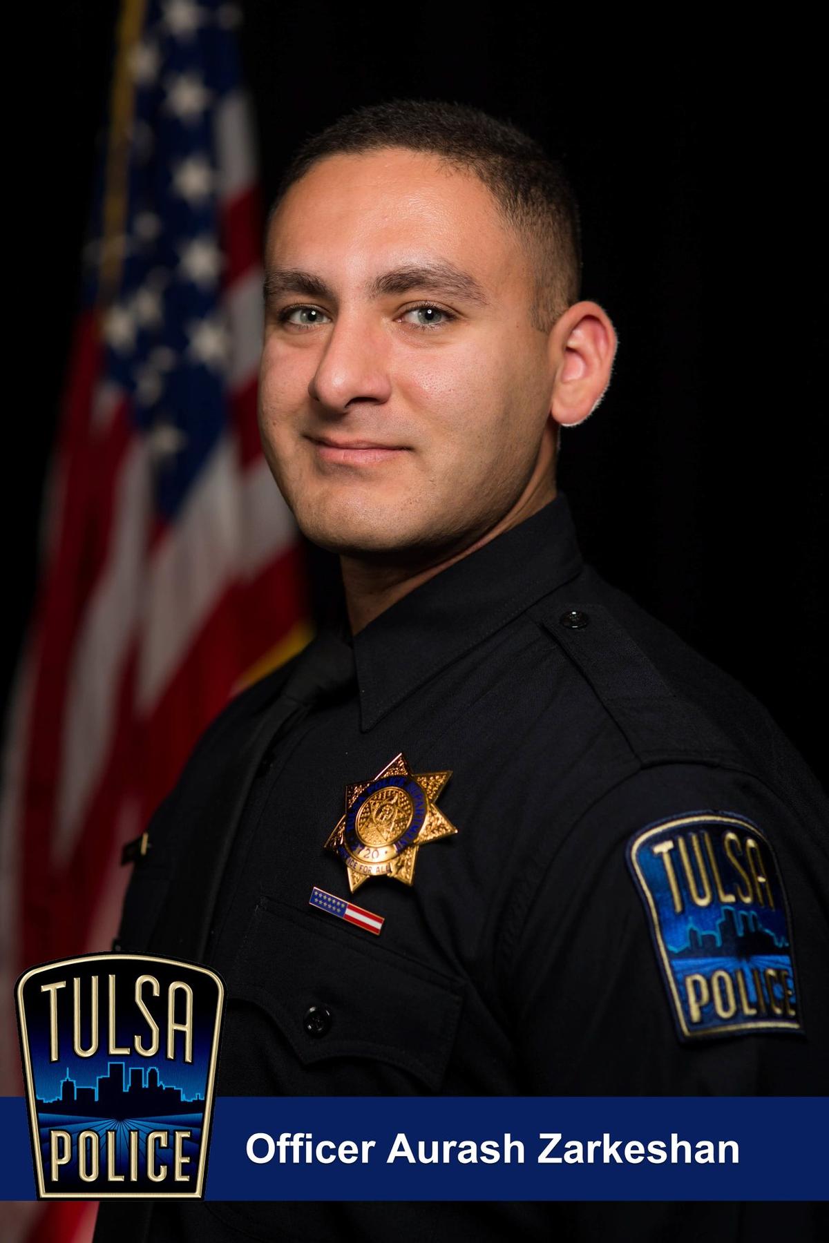 Officer Aurash Zarkeshan of Tulsa Police Department. (Courtesy of <a href="https://www.tulsapolice.org/default.aspx">Tulsa Police Department</a>)