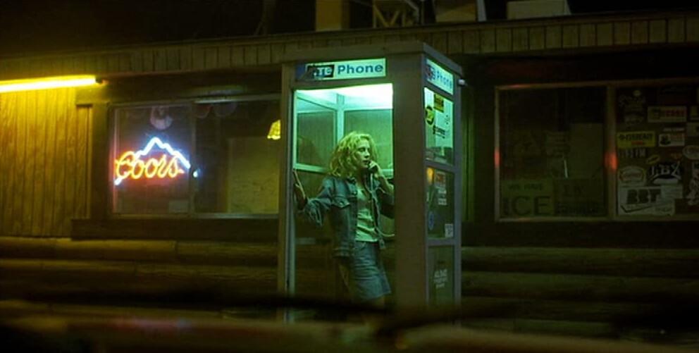 Erin Brockovich (Julia Roberts) calling her boss with good news, in “Erin Brockovich.” (Universal Pictures)
