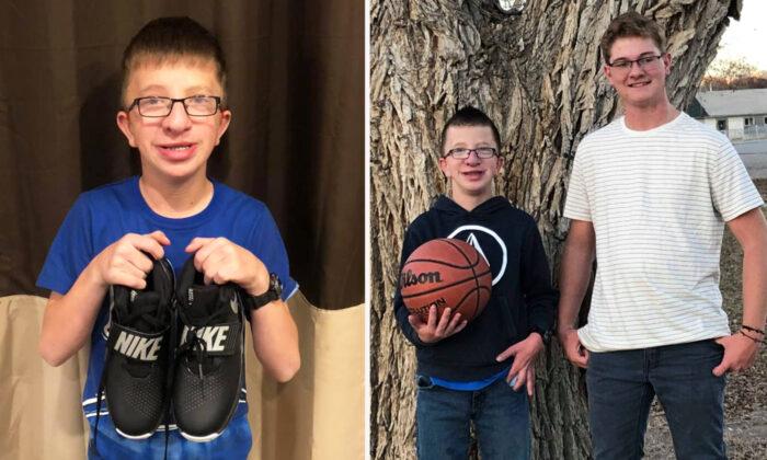 Senior in High School Buys Shoes for 8th-Grader After a Bully Puts Them in the Toilet
