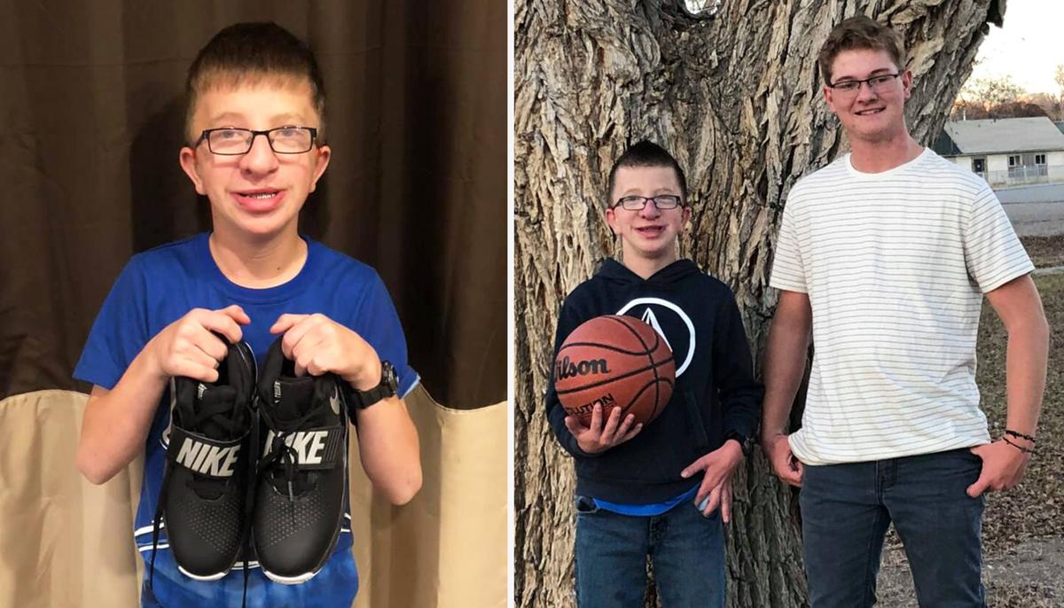Senior in High School Buys Shoes for 8th-Grader After a Bully Puts Them in the Toilet