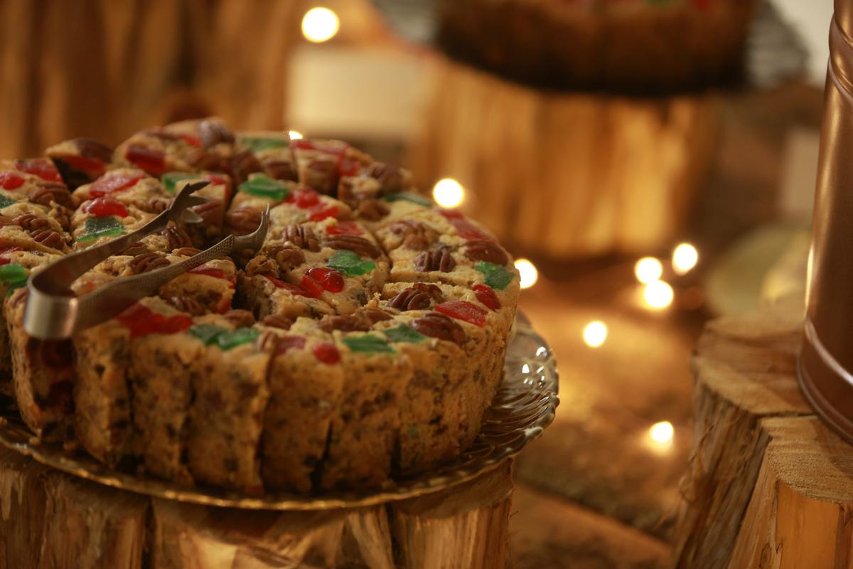 The famous fruitcake from College of the Ozarks in Branson, Mo., can be ordered online. (Courtesy of Branson CVB)