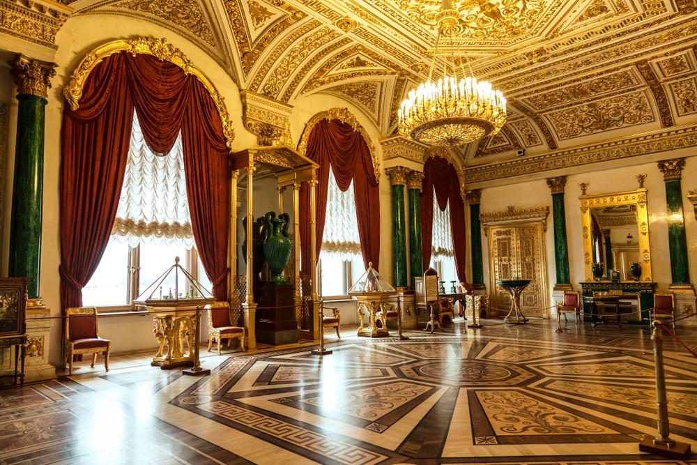 The Malachite Drawing Room. (Volkova Natalia/Shutterstock.com)