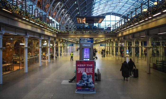 Britons Urged to Check Train Times Before Travel as Services Cut During Lockdown