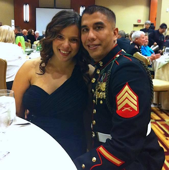 Late Sgt. Marty Gonzalez and his wife, Tawnee. (Courtesy of <a href="https://www.facebook.com/TawneeGonzalez">Tawnee Gonzalez</a>)