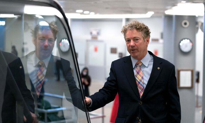 Rand Paul: GOP Backing COVID-19 Relief Bill No Better Than the Democrats They Criticize