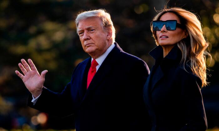 Trump and Melania Wish Americans Merry Christmas in Video Message
