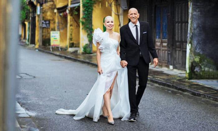 Vietnamese Bride Shaves Her Head to Show Solidarity to American Fiancé Battling Cancer