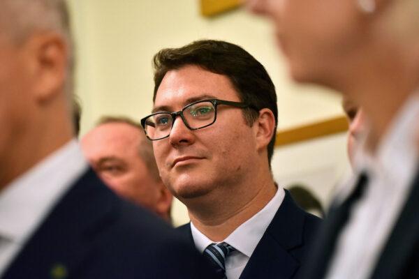 George Christensen in Canberra, Australia, on Feb. 26, 2018. (Michael Masters/Getty Images)