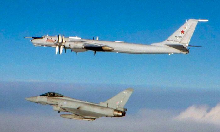NATO Jets Intercepted Russian Military Flights 350 Times in 2020