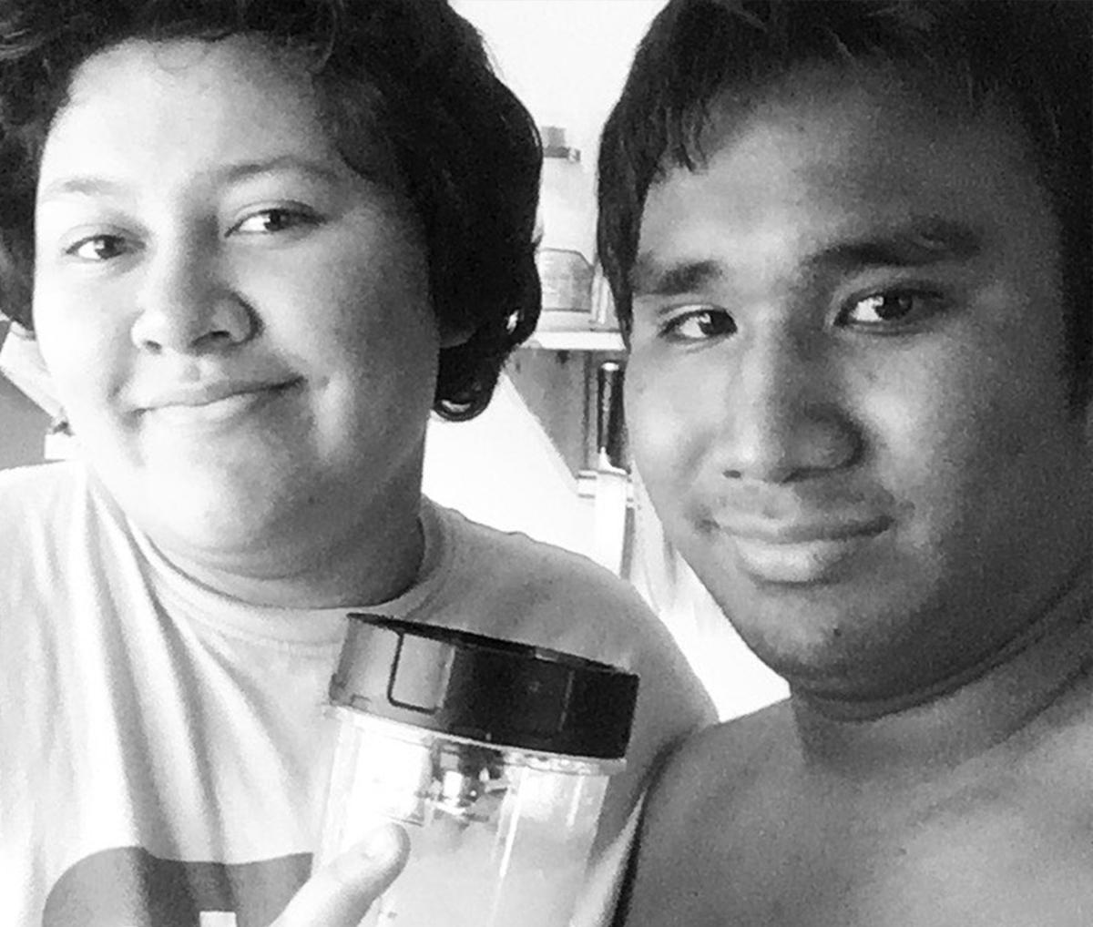 Aina Jose and his wife. (Courtesy of <a href="https://www.facebook.com/aina.townsend">Aina Jose</a>)