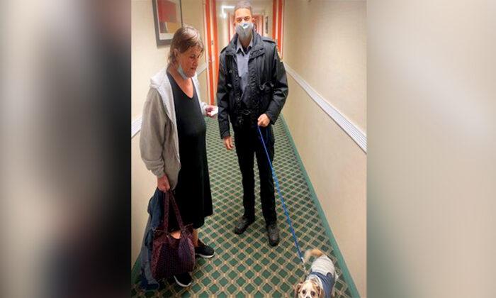Homeless Woman and Her Dog Couldn’t Find Shelter–so State Trooper Pays for Her Hotel Room