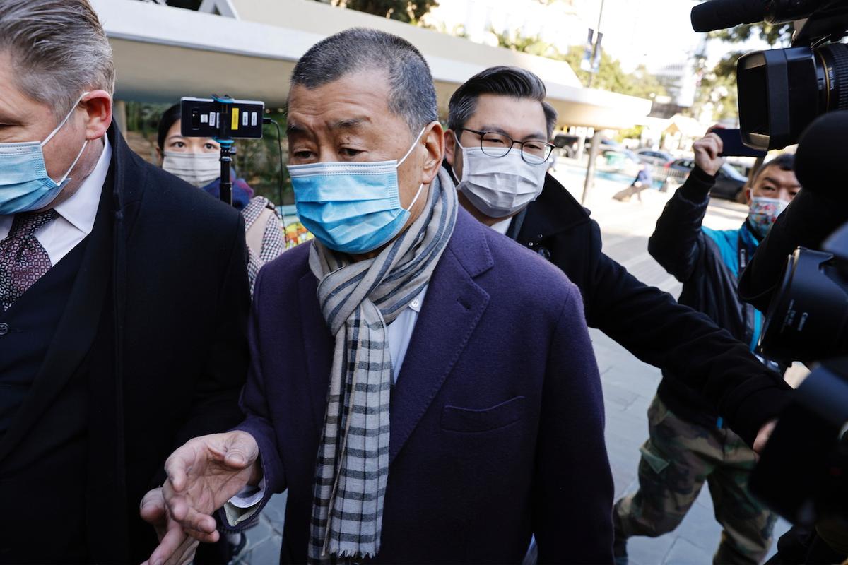 Hong Kong Tycoon Jimmy Lai Denied Another Bid for Bail in National Security Case