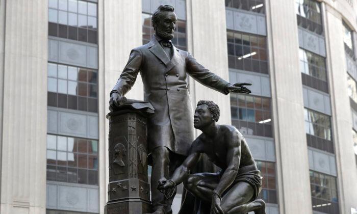 Abraham Lincoln Statue Removed by Boston Commission