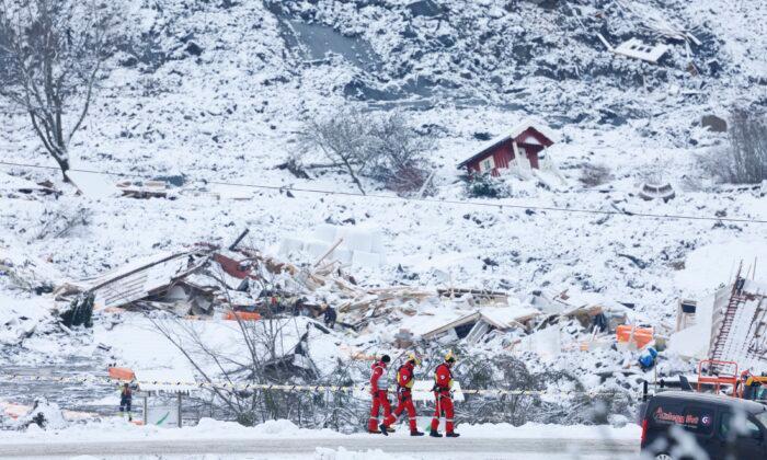 3rd Body Found After Landslide in Norway; 7 Still Missing