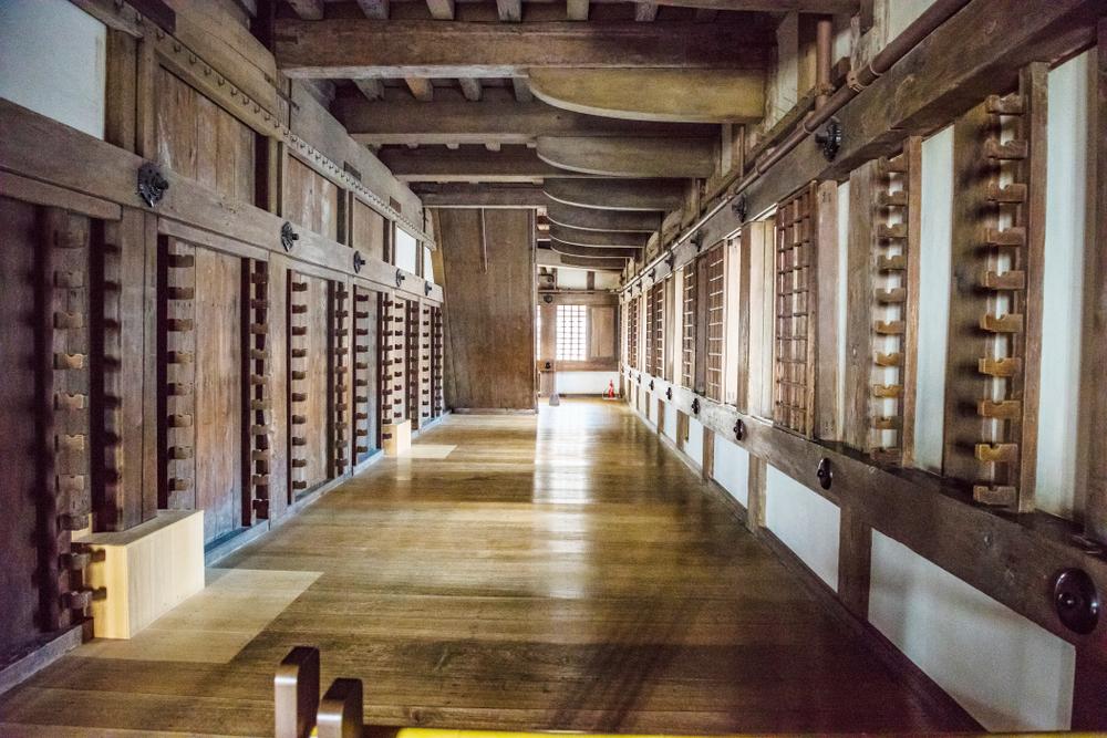 A corridor inside Himeji Castle. (Cyrus_2000/Shutterstock.com)