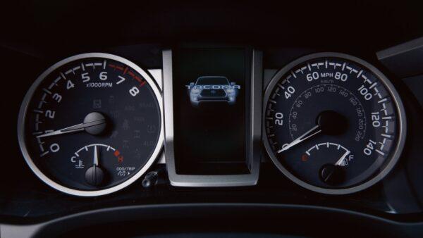 4.2-inch Multi-Information Display. (Courtesy of Toyota)