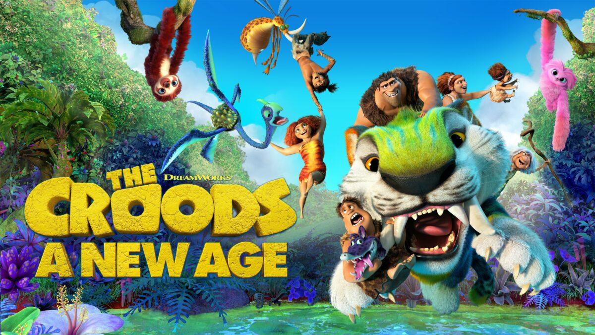 The official movie poster for "The Croods: A New Age.” (Universal Pictures)