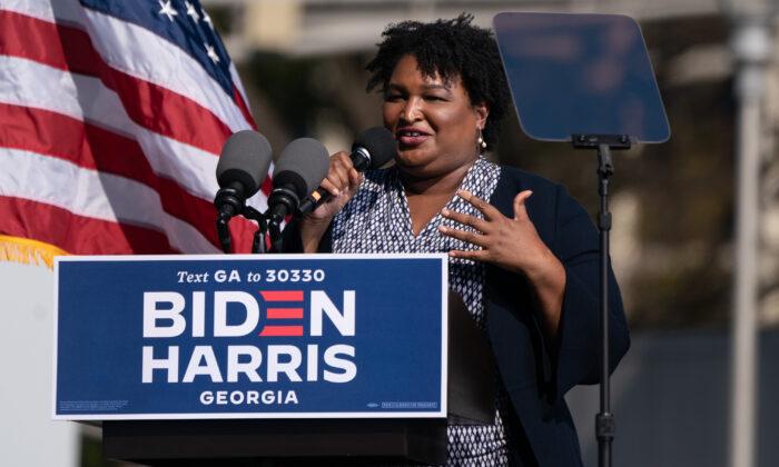 Stacey Abrams Wins Big in Georgia, and She Wasn’t on the Ballot