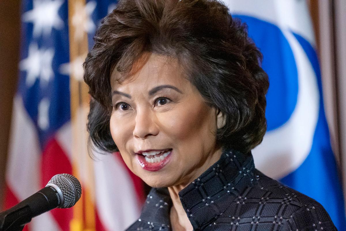 Former Transportation Secretary Elaine Chao to Rejoin Think Tank After Resignation