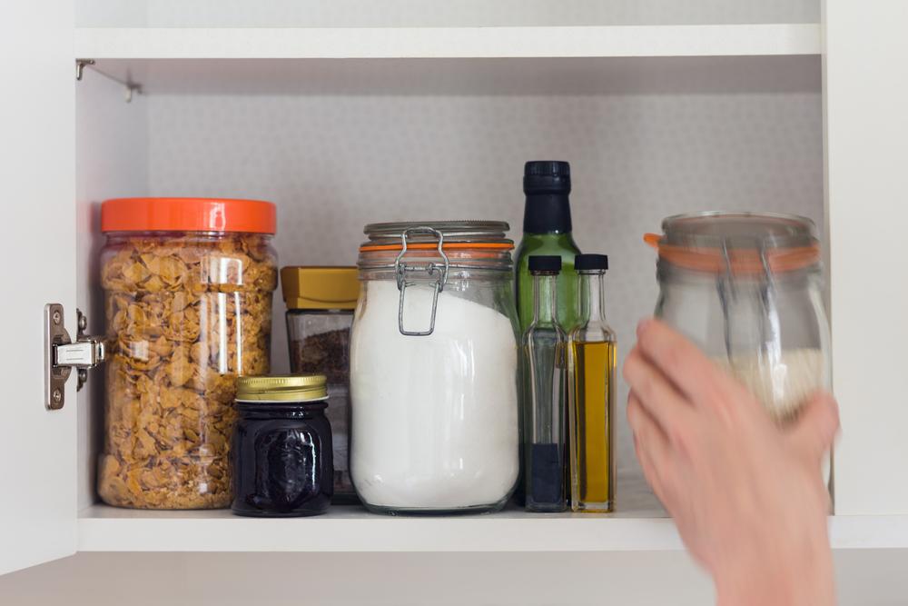 Before you start shopping, give the kitchen a good cleaning and set up a storage system. (Miroslav Pesek/Shutterstock)