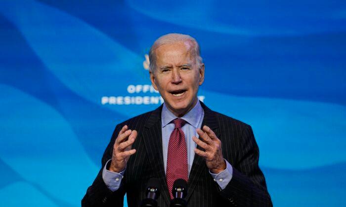 Biden Plans to Prioritize Minorities for Access to COVID Relief Needed to Reopen, Rebuild