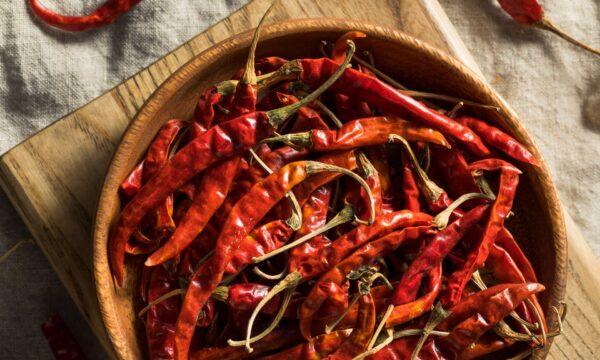 Any whole dried red chile pod will work, preferably not too hot. (Brent Hofacker/Shutterstock)