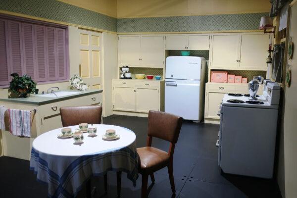 The Ricardo kitchen from an "I Love Lucy" set is a highlight of the Lucille Ball Desi Arnaz Museum in Jamestown, New York. (Courtesy of Victor Block)