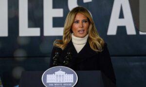 First Lady ‘Disappointed’ With Violence in Washington, Calls for America to ‘Heal’