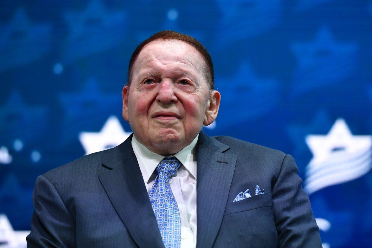Philanthropist Chief Executive Officer of Las Vegas Sands Sheldon Adelson attends the Israeli American Council National Summit 2019 at the Diplomat Beach Resort in Hollywood, Fla., on Dec. 7, 2019. (Mandel Ngan/AFP via Getty Images)