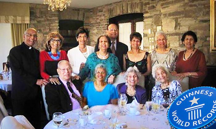 12 Siblings Set Record for the Highest Combined Age, Oldest Being 97 and Youngest 75