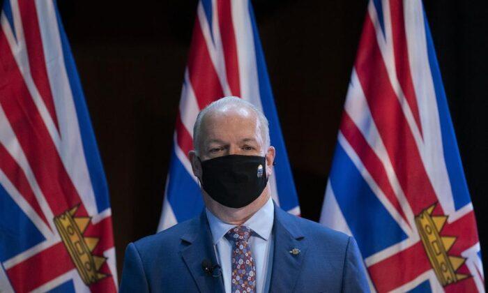 B.C. Seeking Legal Advice on Limiting Travel to the Province: Premier