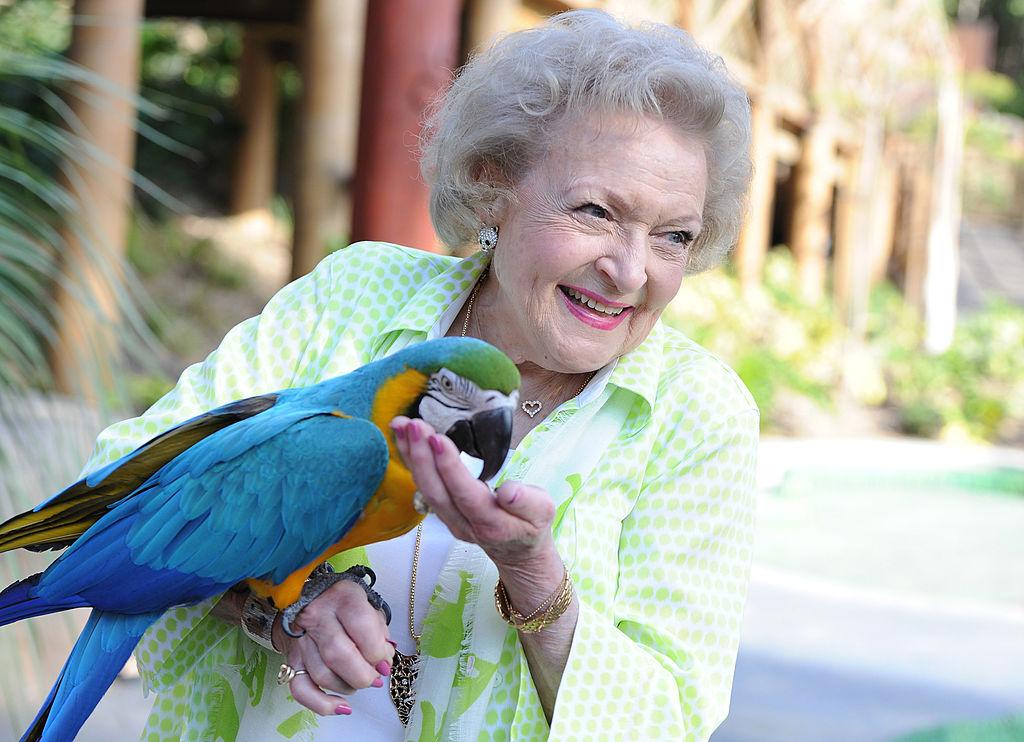 Betty White attends the Greater Los Angeles Zoo Association's (GLAZA) 44th Annual Beastly Ball at Los Angeles Zoo in California on June 14, 2014. (Angela Weiss/Getty Images)