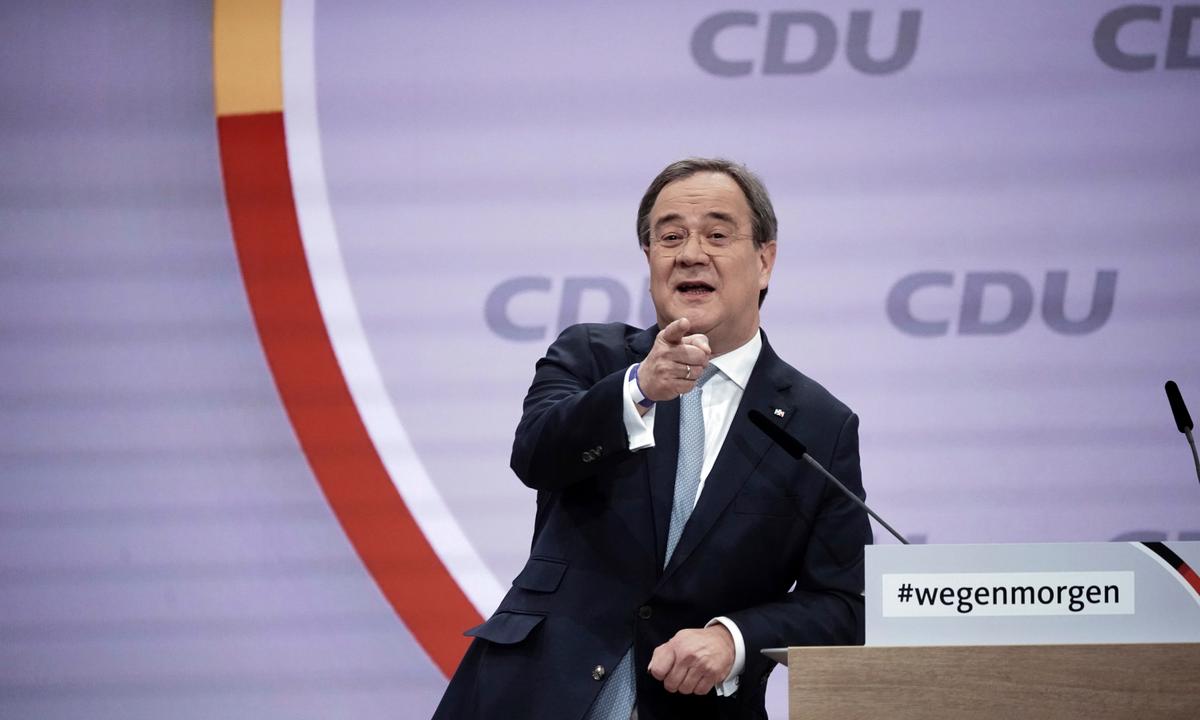 Armin Laschet Elected to Lead Merkel’s Party