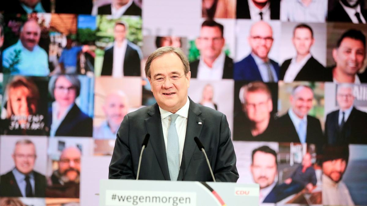 Centrist Laschet Picked to Lead Merkel's Divided CDU Party
