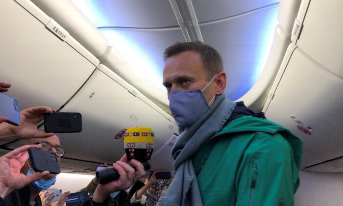 UK Demands Release of Putin Critic Alexei Navalny