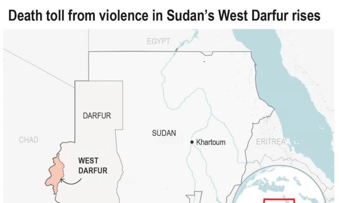 Death Toll From Violence in Sudan’s West Darfur Rises to 83