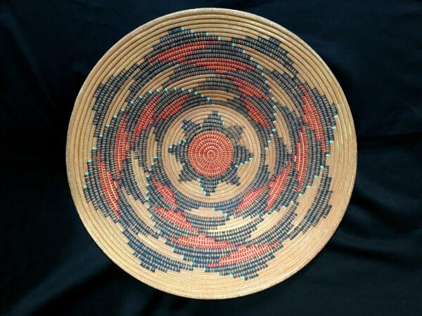 A ceramic “woven basket” made by California artist Rich Lopez. (Courtesy of Rich Lopez)