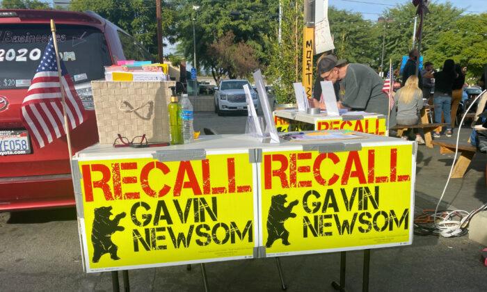 Proposed Bill to ID Recall Petitioners Withdrawn From California Senate