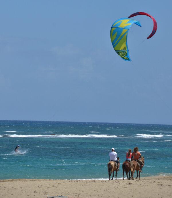 Cabarete is known throughout the Caribbean and beyond as an ideal windsurfing destination. (Kevin Revolinski)
