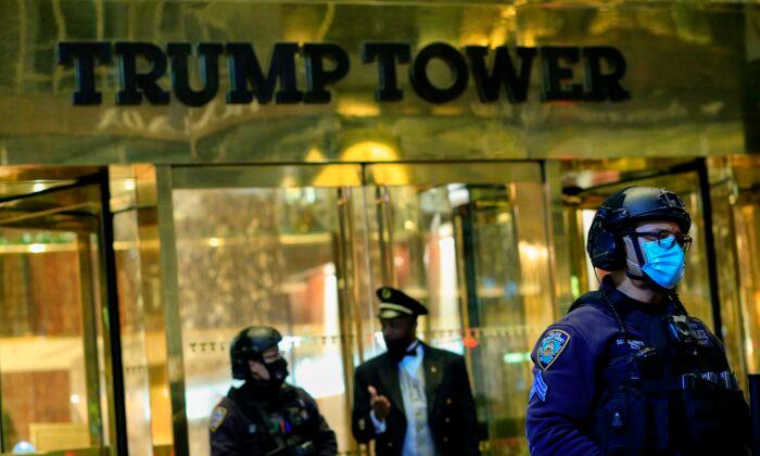 After Biden Swearing In, NYPD Reevaluating Security at Trump Tower