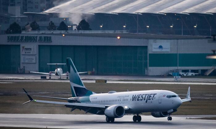 WestJet Marks Milestone With Canada’s First Boeing 737 Max Flight Since 2019