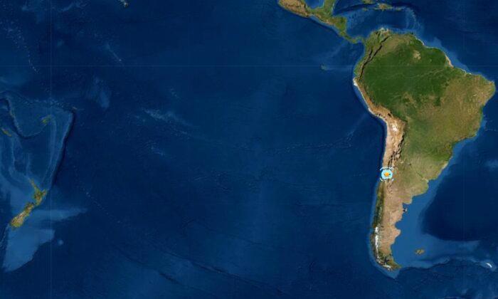 Magnitude 5.8 Earthquake Hits Chile-Argentina Border Region