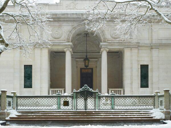 John Pierpont Morgan’s library in the winter of 2011. (Graham S. Haber/The Morgan Library & Museum)