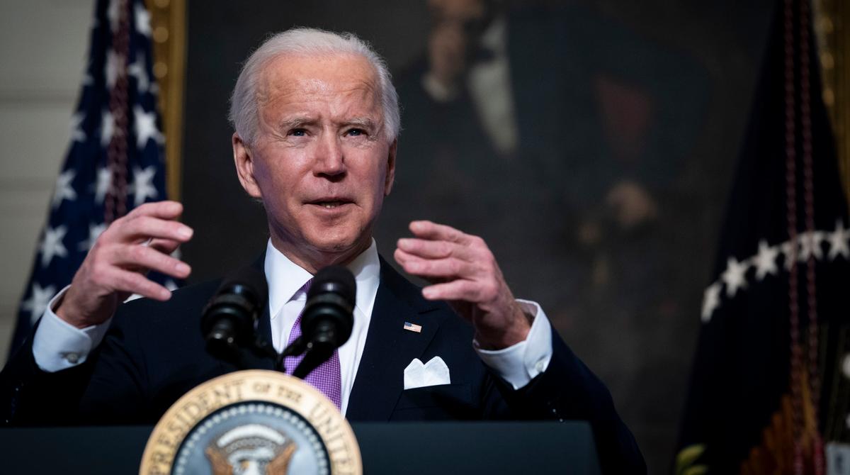 Biden Pledges to Replace All Federal Vehicles With US-Made Electric Models