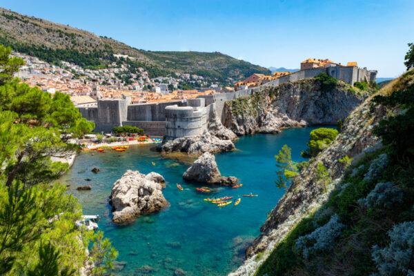 The walled city of Dubrovnik. (Alex Moore Photography/Shutterstock)