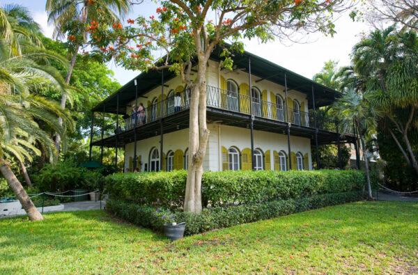  The Ernest Hemingway House in Key West, Florida. (Robert Hoetink/Shutterstock)