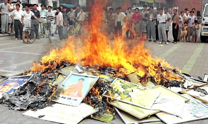 Chinese Regime Burns Religious Books, Jails Believers in War Against Faith