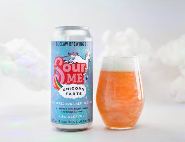 DuClaw Brewing's Sour Me Unicorn Farts. (Courtesy of DuClaw Brewing Company)